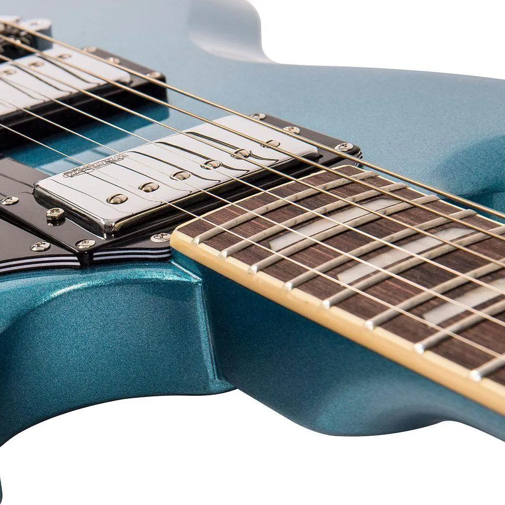 Vintage VS6V ReIssued with vintage style Vibrato ~ Gun Hill Blue