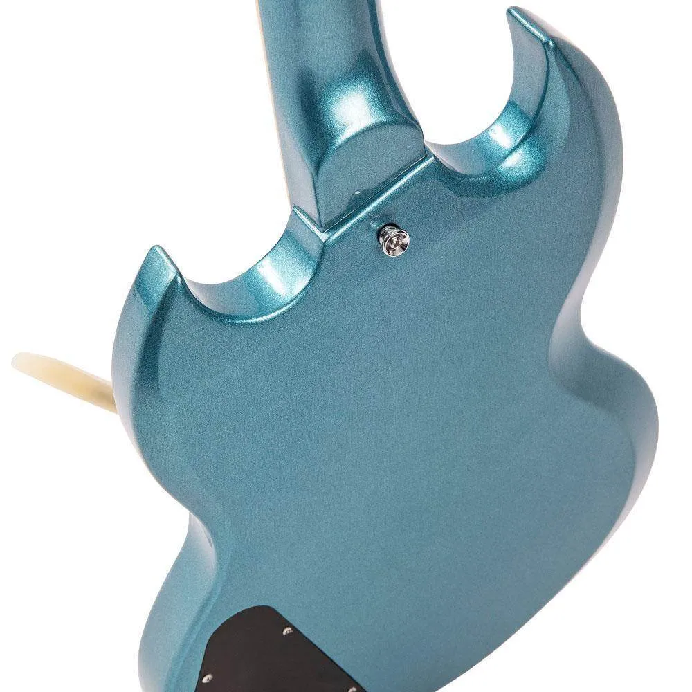 Vintage VS6V ReIssued with vintage style Vibrato ~ Gun Hill Blue