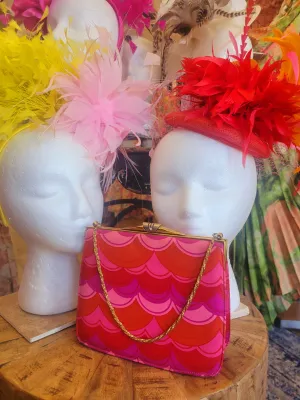Vintage Wave Clutch