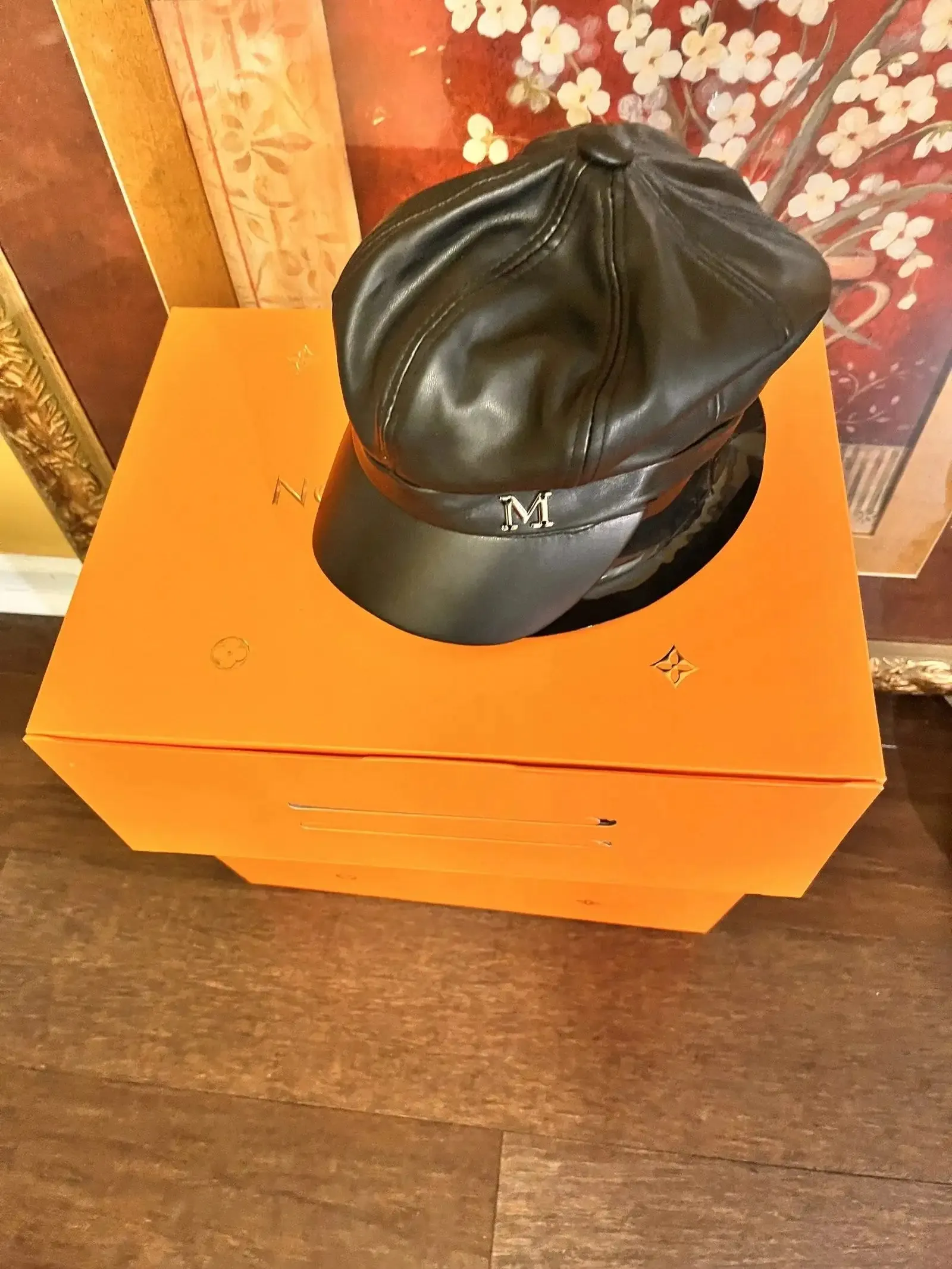 Vintage Women's Cap With M