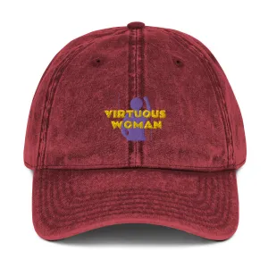 Virtuous Woman Vintage Cotton Twill Cap