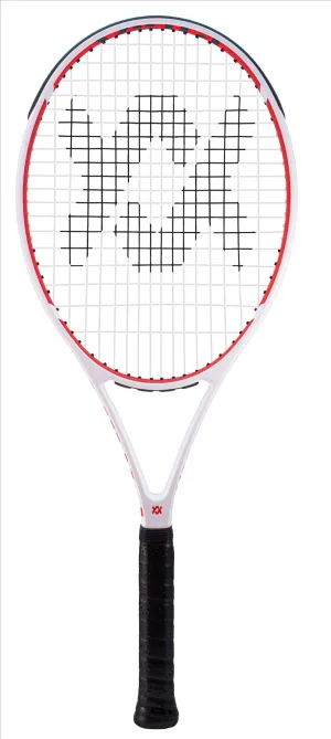 Volkl V-Cell 6 Tennis Racket - White / Red (Frame Only)