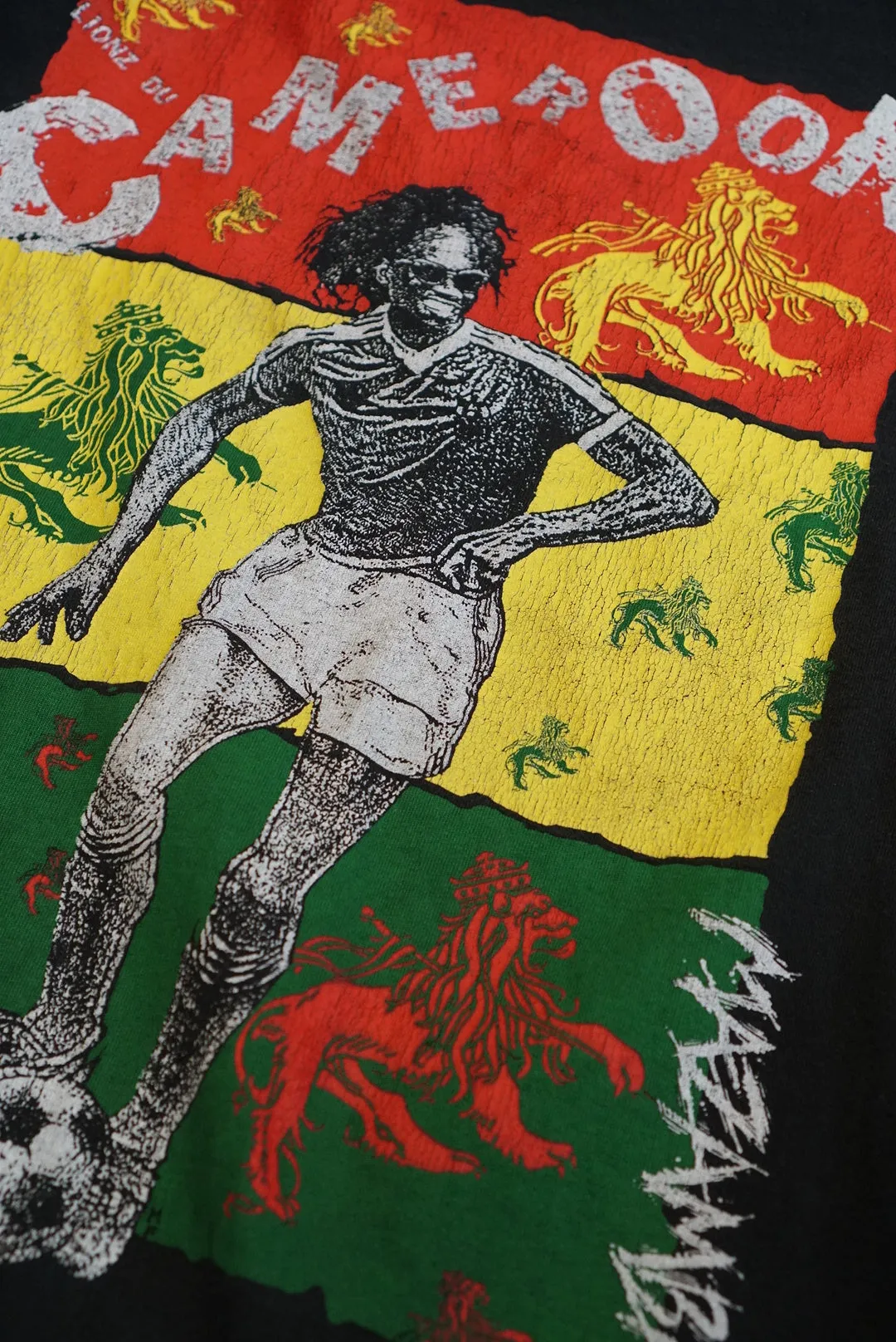 VSS Vintage Mazamba Cameroon Soccer 1992 T-Shirt
