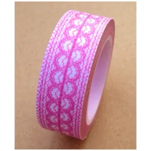 Washi Tape - delicate lace pattern 15mm WT1011