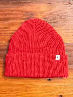 Watch Cap in Red