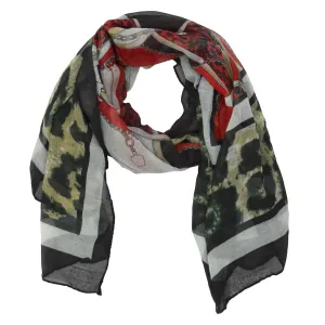 Wendi Animal Print Scarf
