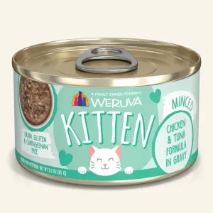 Weruva Kitten Chicken And Tuna Minced Canned Cat Food