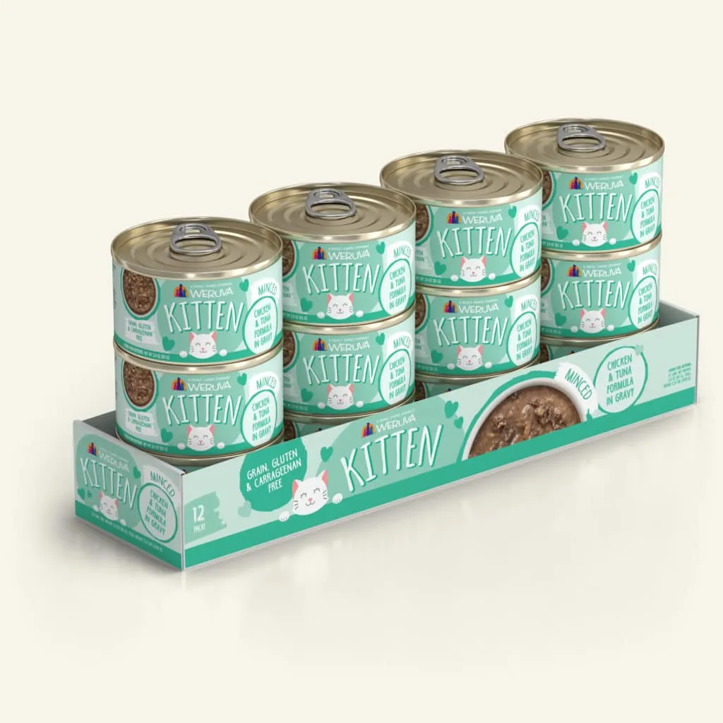 Weruva Kitten Chicken And Tuna Minced Canned Cat Food