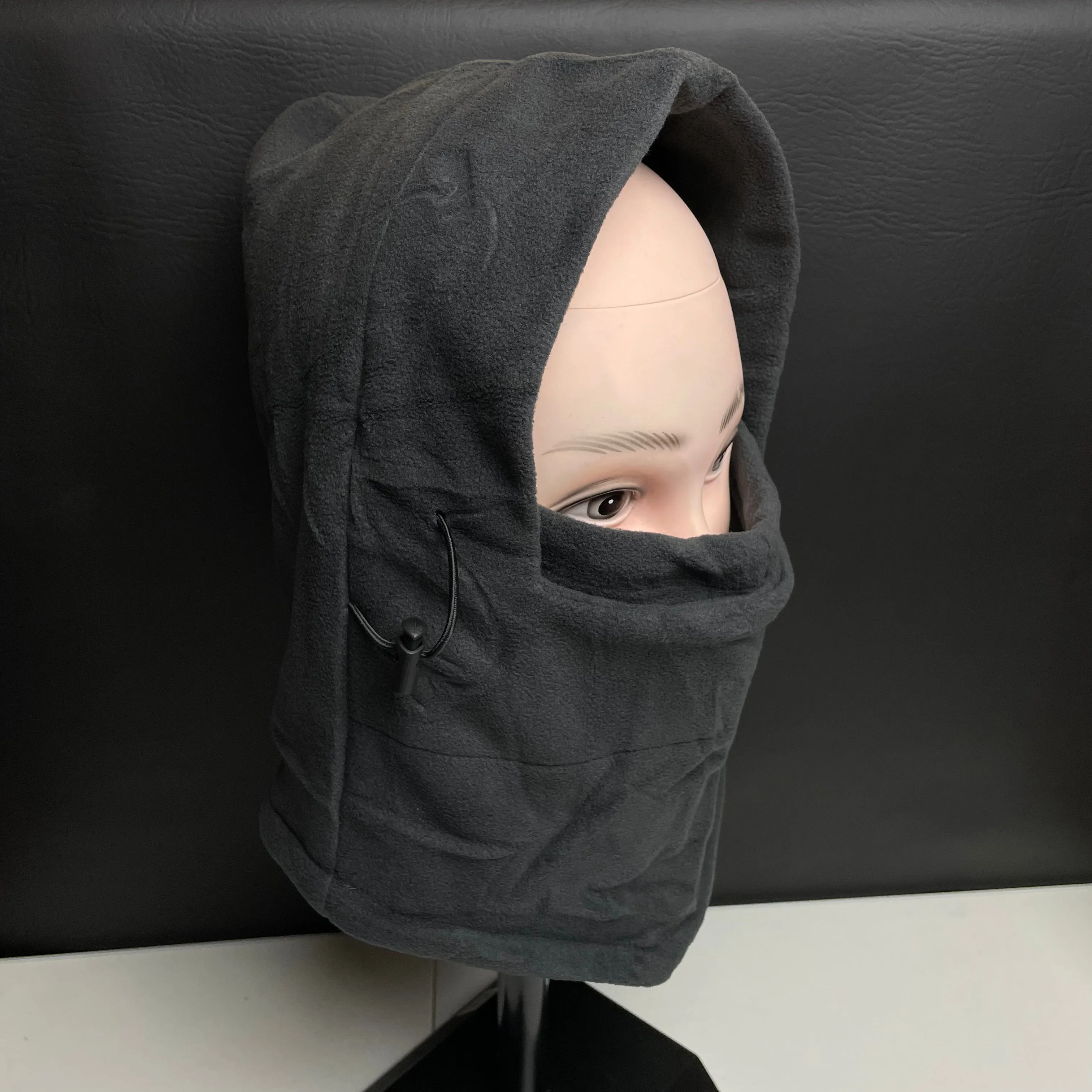Winter Ski Mask Hat Thermal Hoodie Fleece Balaclava Full Face Cover for Men and Women