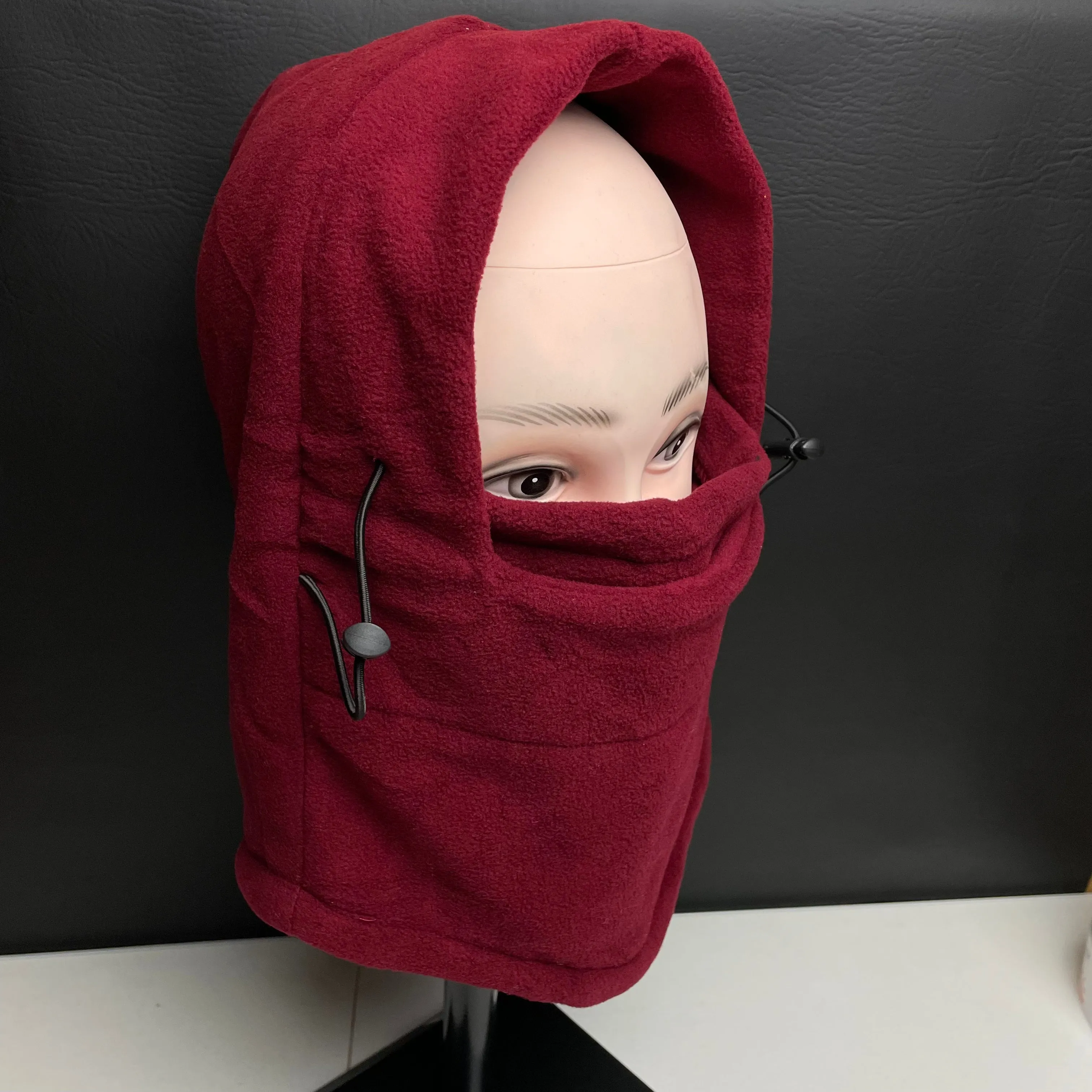 Winter Ski Mask Hat Thermal Hoodie Fleece Balaclava Full Face Cover for Men and Women