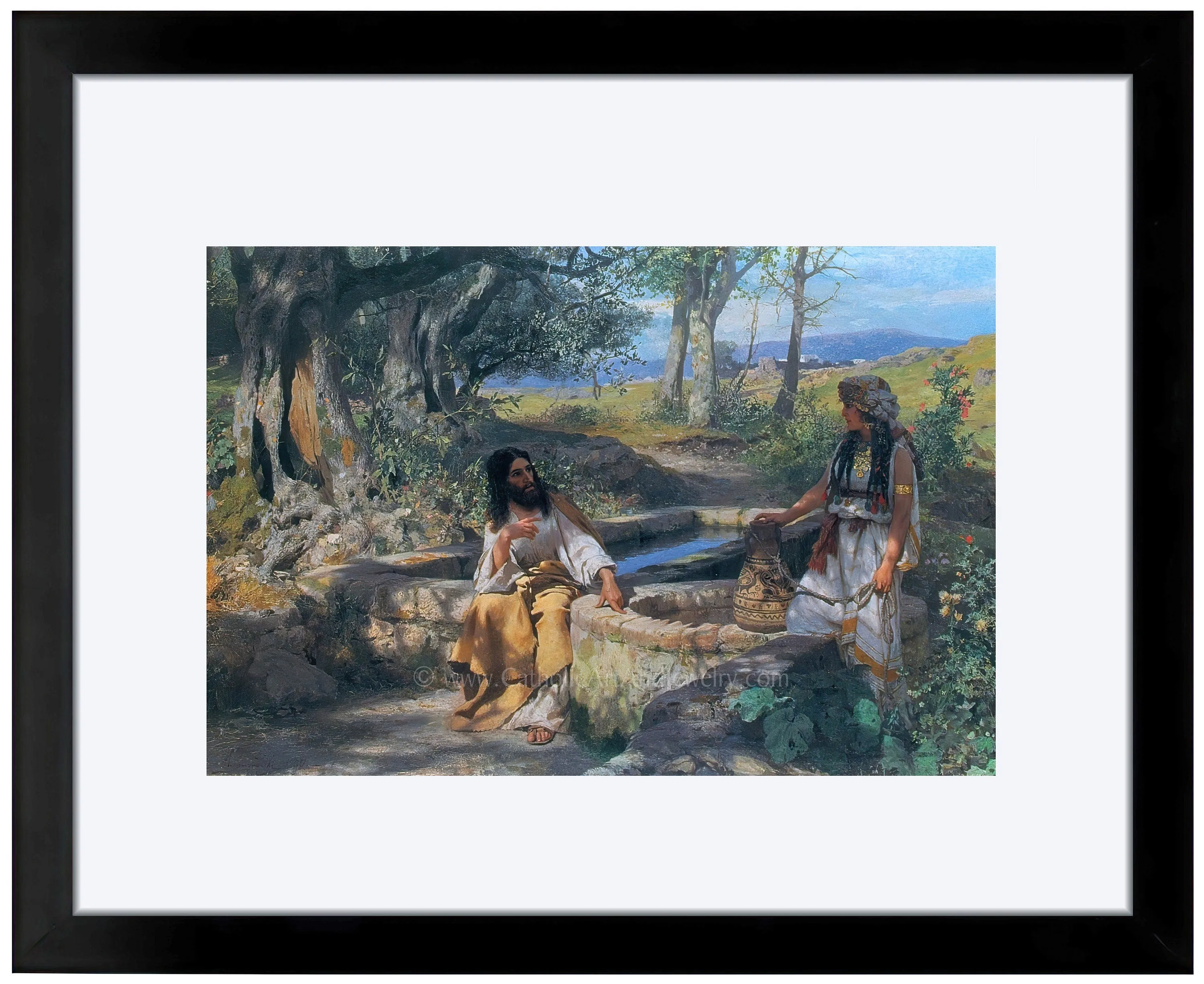 Woman at the Well – 4 sizes – Henryk Siemiradzki – Catholic Art Print