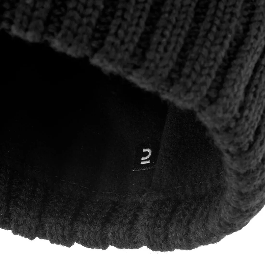 WOMEN’S CABLE-KNIT FUR WOOL SKI HAT