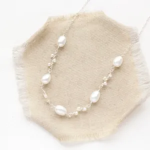 Wrapped Pearl Vine Necklace