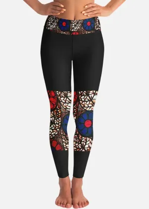 Yendi African Print Yoga Leggings