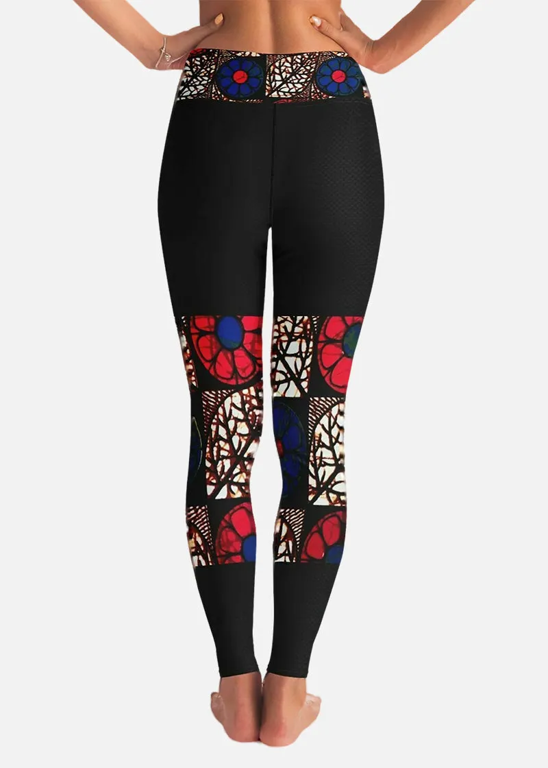 Yendi African Print Yoga Leggings