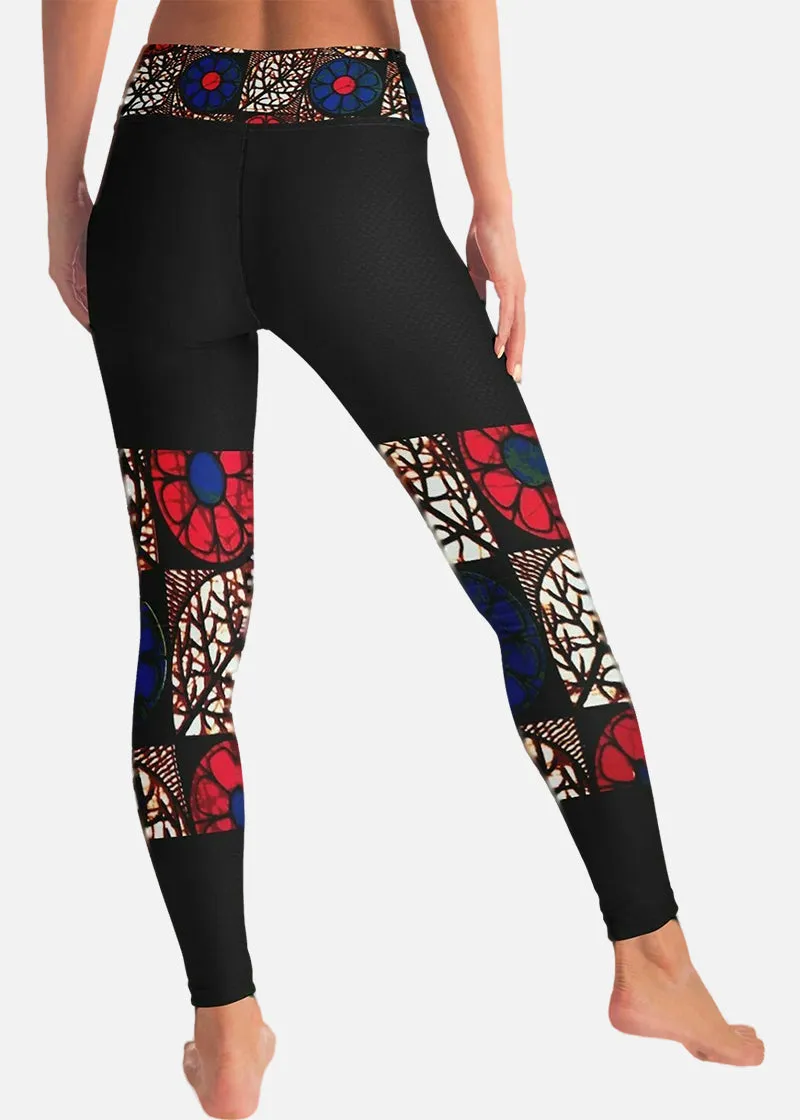 Yendi African Print Yoga Leggings
