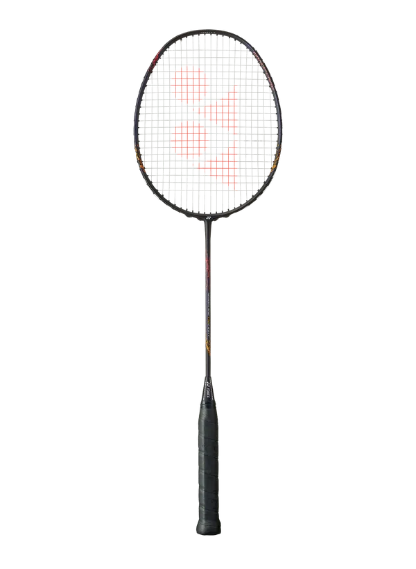 Yonex NanoFlare 170 LIGHT Pre-Strung Badminton Racket [Black/Orange]
