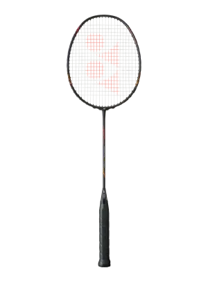 Yonex NanoFlare 170 LIGHT Pre-Strung Badminton Racket [Black/Orange]