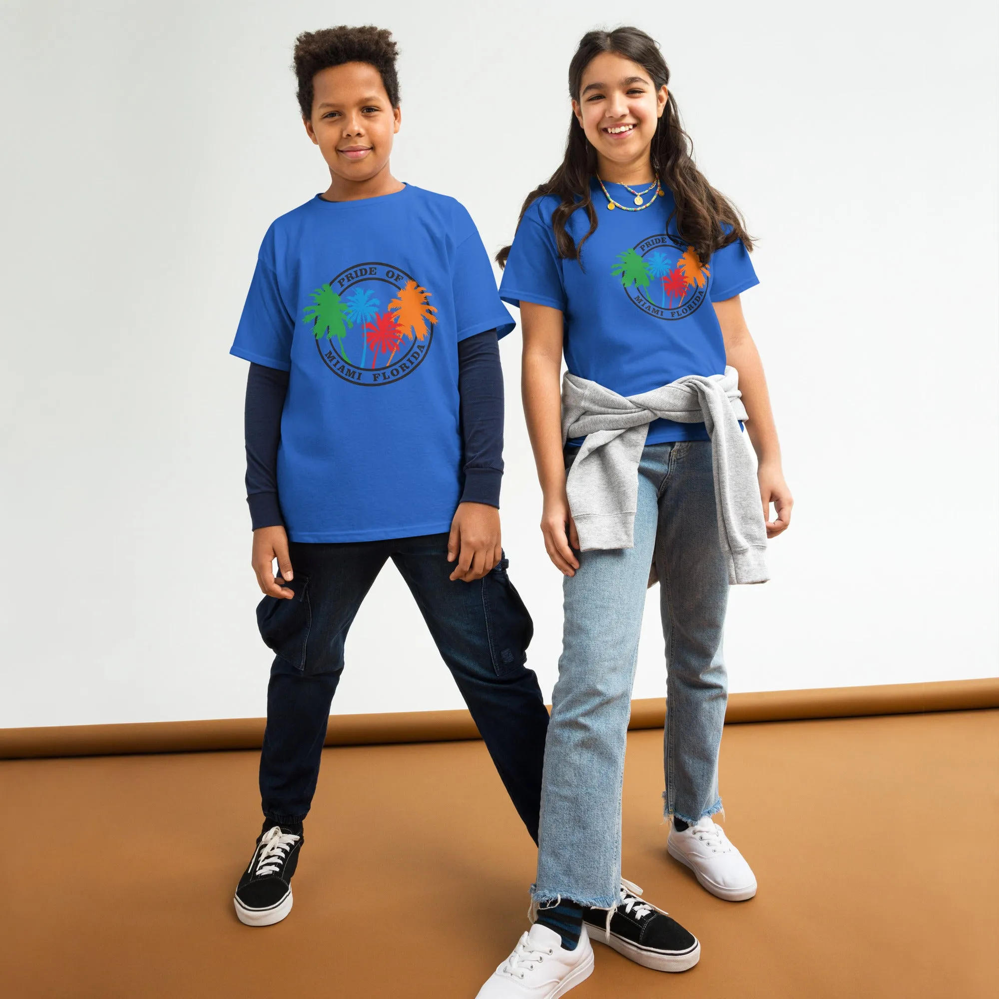 Youth Classic Tee "Pride Of Miami Florida" Design